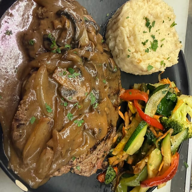 Ribeye Steak.
