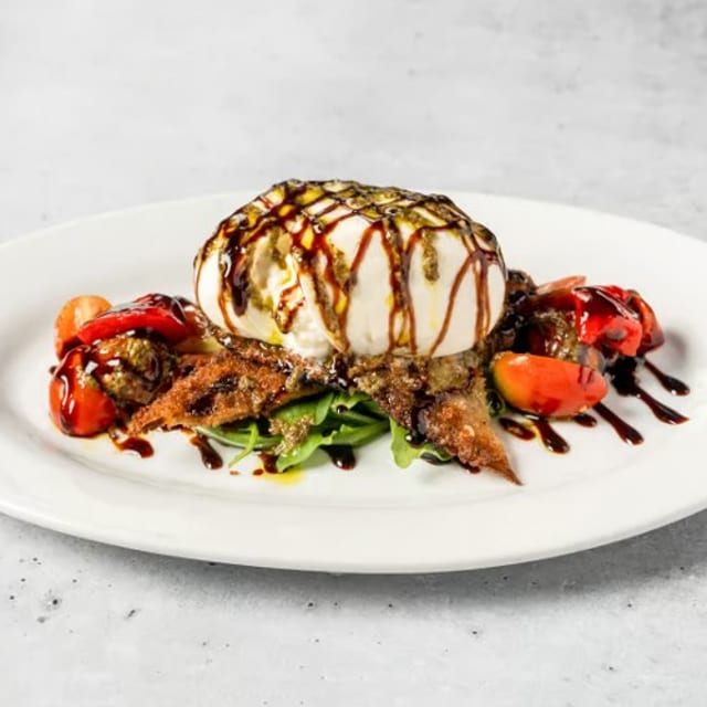 Burrata & Eggplant Neapolitan.