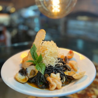 Black Linguine Seafood 