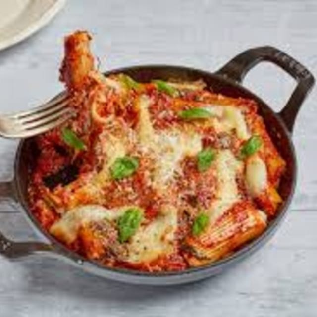 Stuffed Rigatoni.