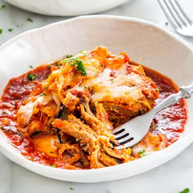 Eggplant Parm.